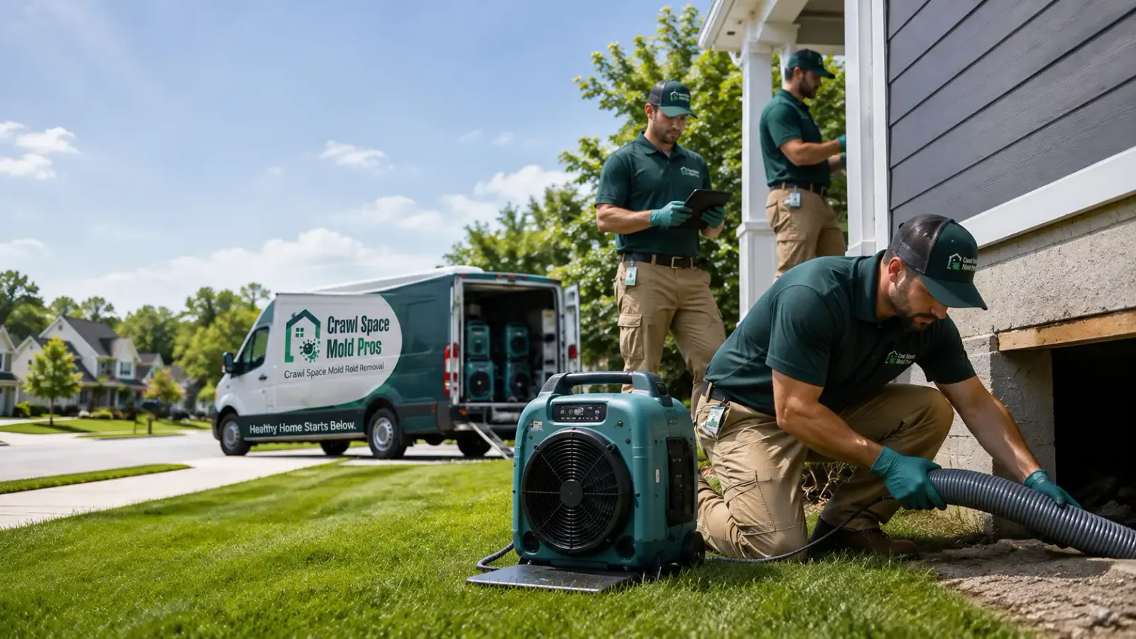 Crawl Space Mold Removal in Geigertown, PA